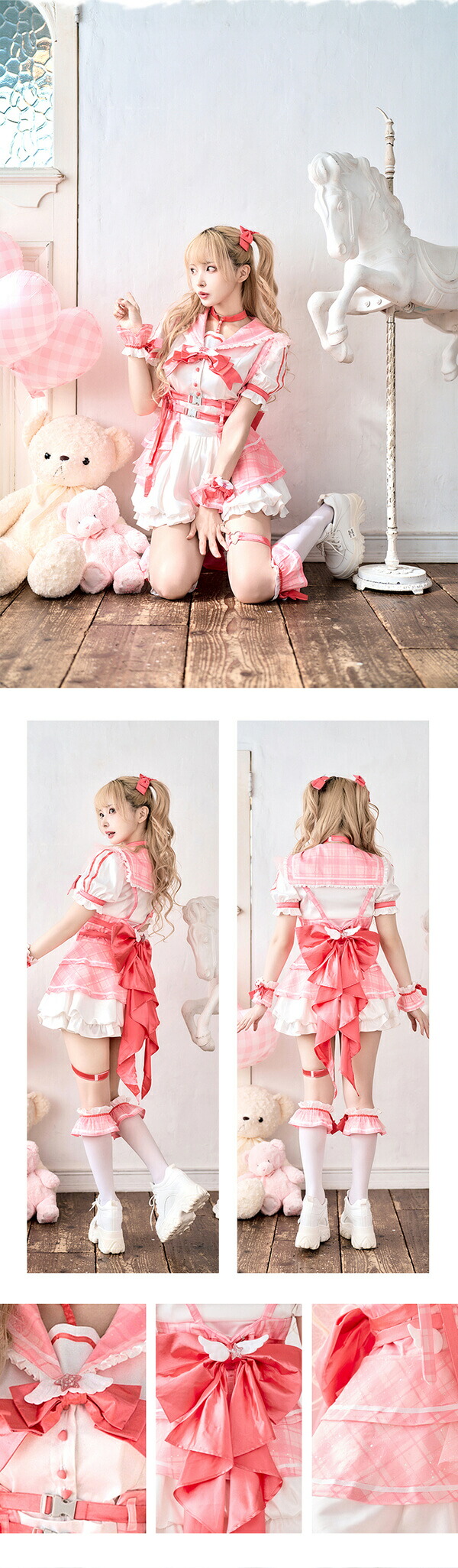 楽天市場】[正規品]【パープル/グリーンは予約】コスプレ 魔法少女