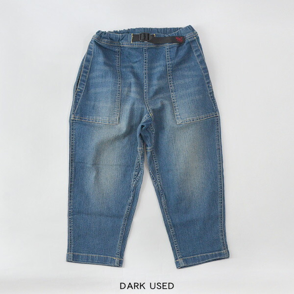 送料無料】グラミチ キッズデニムルーズテーパードパンツ[140・150