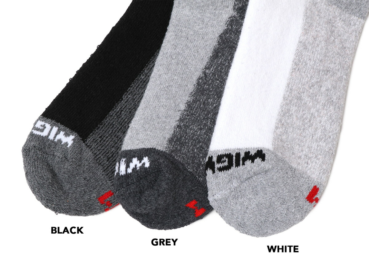 楽天市場】WIGWAM ウィグワム ＃S1221 AT WORK クルーソックス 3パック