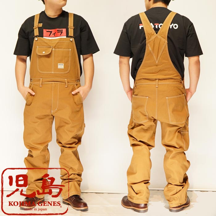 児島ジーンズ KOJIMA GENES 日本製 13oz オーバーオール デニム メンズ