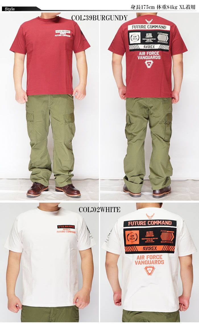 AVIREX アビレックス アヴィレックス Tシャツ 半袖 アビ メンズ