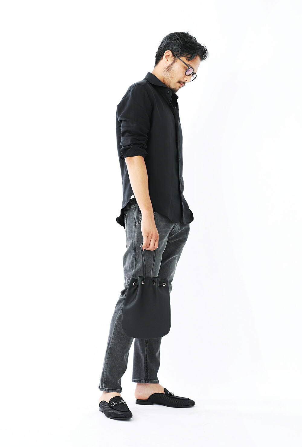 Cisei シセイ ドローストリングバッグ/ショルダーバッグ/1200 LD