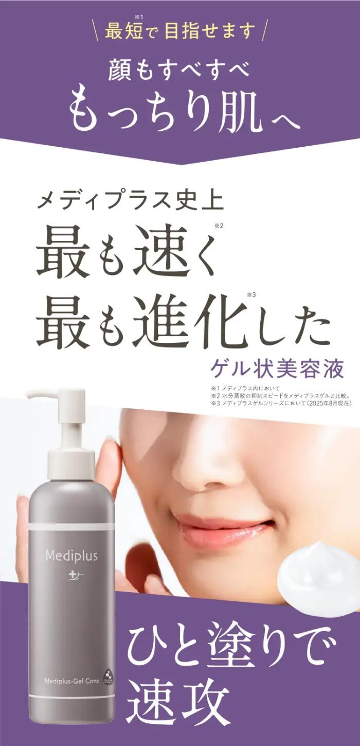 楽天市場】【公式】メディプラスゲルコンク 180g (約2ヶ月分) |乾燥肌
