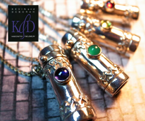 身につける芸術作品 K&D カレイドスコープペンダント ART OF JEWELRY