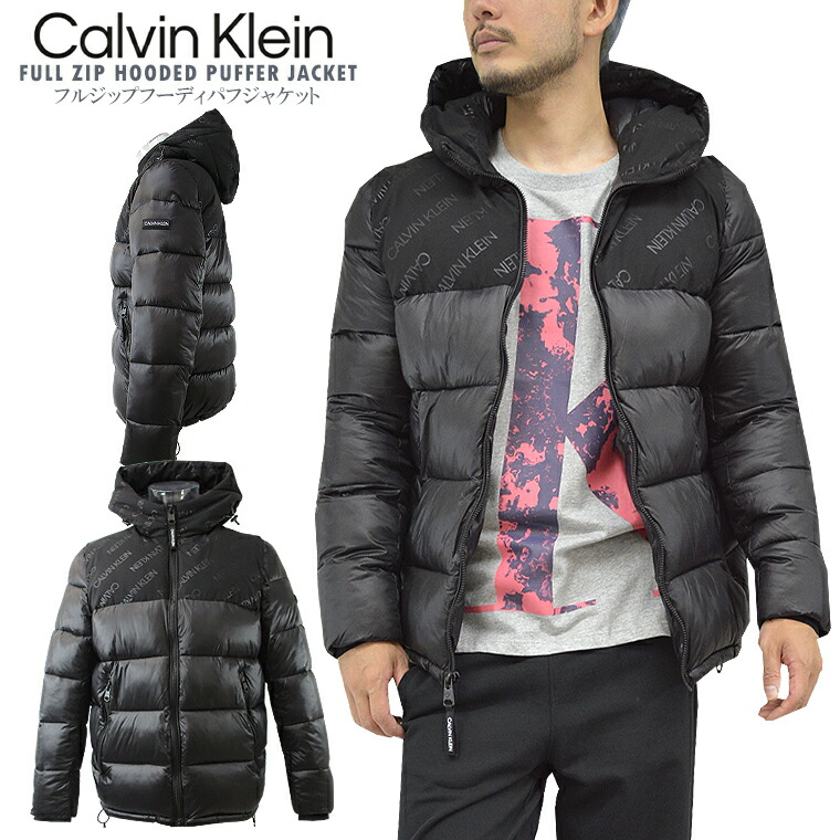 楽天市場】CALVIN KLEIN カルバン・クラインフルジップフーディパフ
