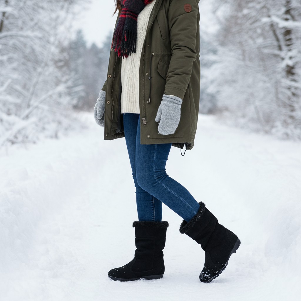 楽天市場】ミツウマ×第一ゴム レディース スノーブーツ スパイクソール