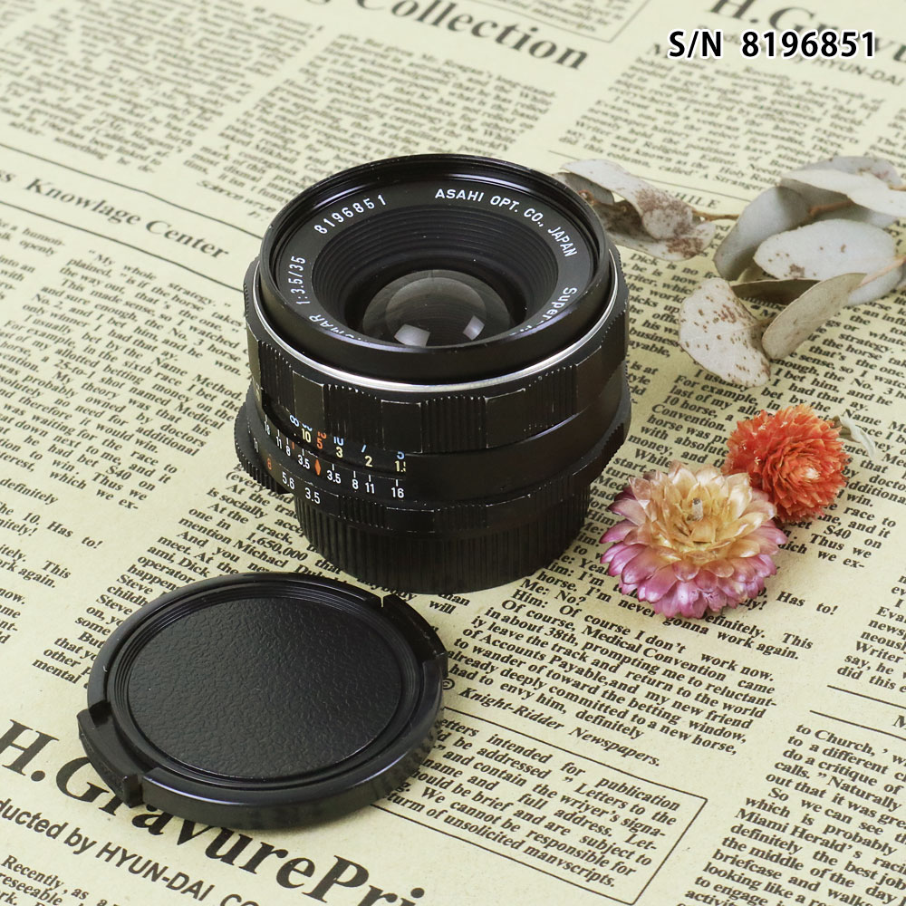 アサヒペンタックス TAKUMAR 35mm f3.5 M42【 整備済 】 Amazon.co.jp: Pentax M42 Super-Takumar 35mm F3.5 : 家電＆カメラ