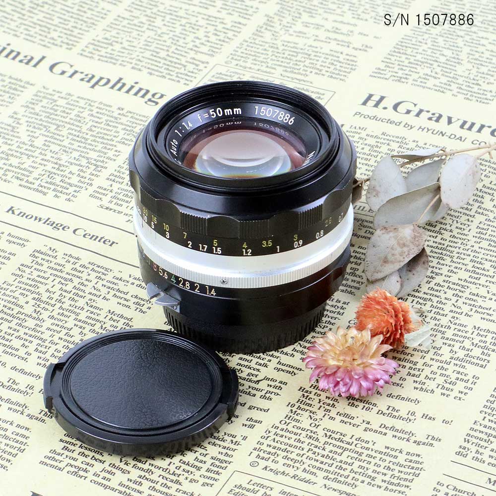 Nikon NIKKOR-S.C Auto 50mm f1.4 | ミーナ