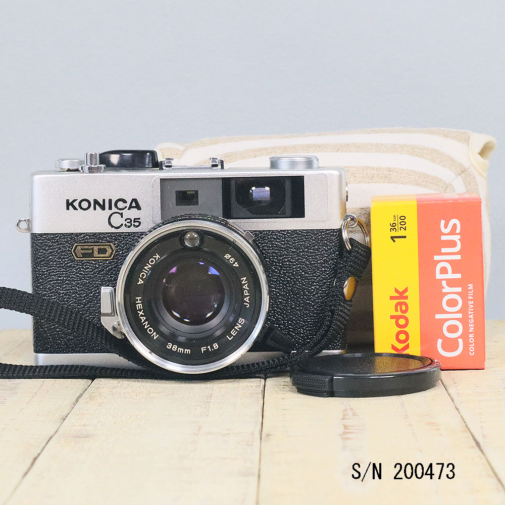 734009 コニカ EFJ 黄 konica c35 efj フィルムカメラ 734009 コニカ