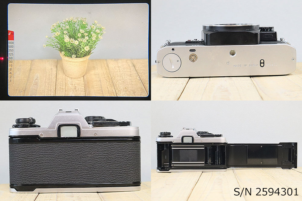 中古】【送料無料】【保証付 】 オリンパス OLYMPUS OM-10 S/N 2594301