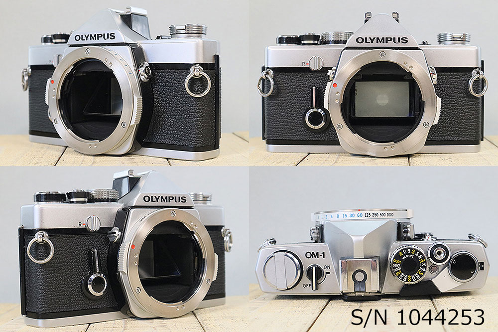 中古】【送料無料】【保証付 】 オリンパス OLYMPUS OM-1 S/N 1044253