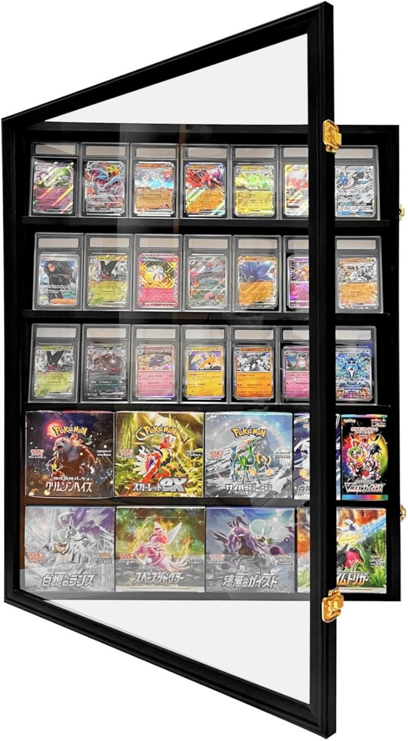 楽天市場】PSAポケモンカード ディスプレイケース 壁掛け コレクション
