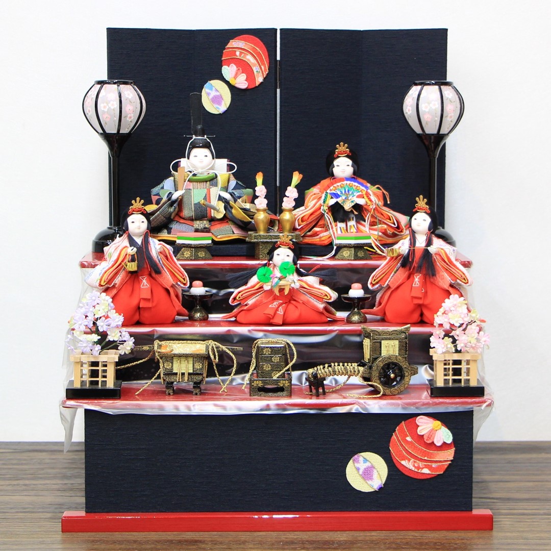 ひな人形段飾り|パーティグッズやクラッカー、こけし・だるまなど日本