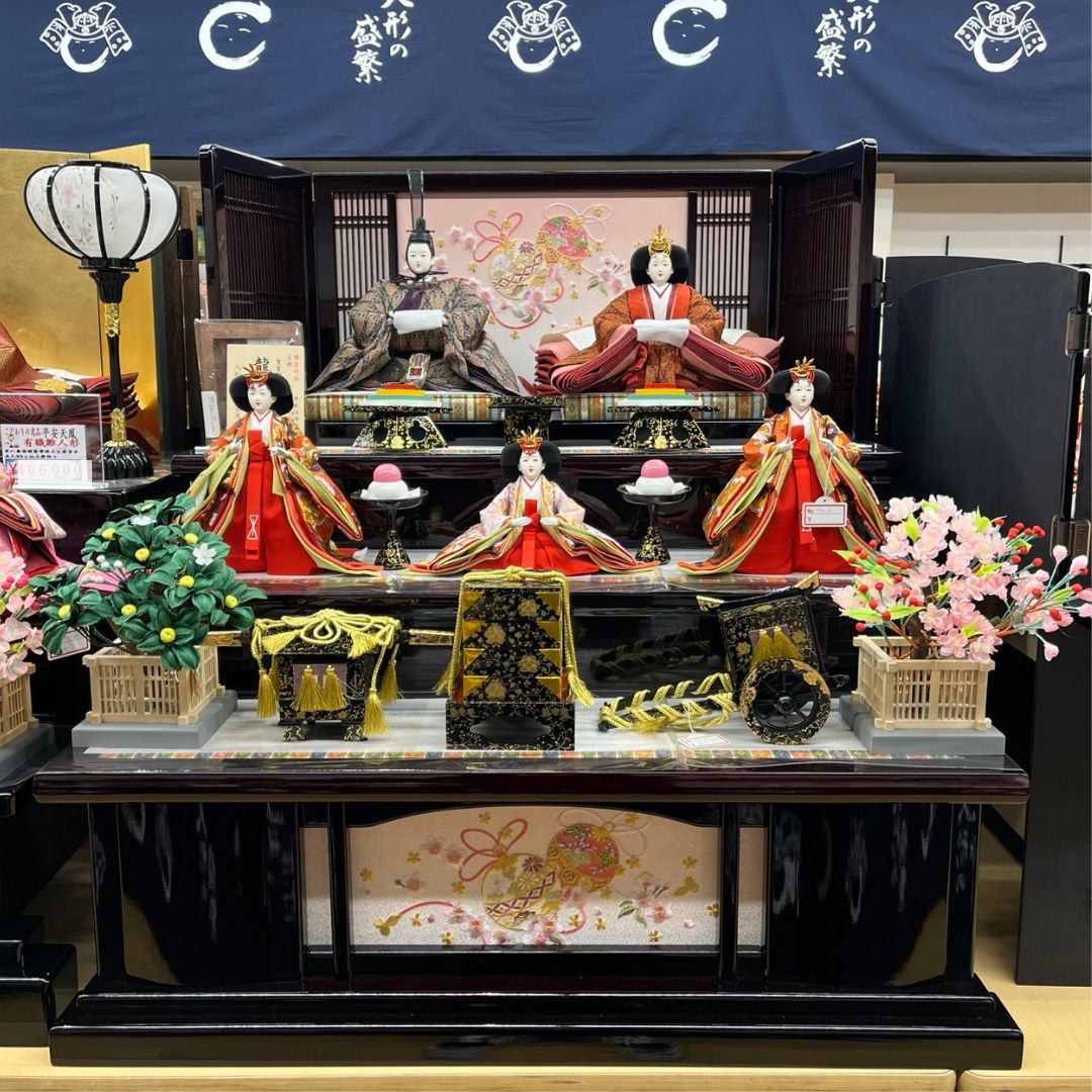 ひな人形段飾り|パーティグッズやクラッカー、こけし・だるまなど日本