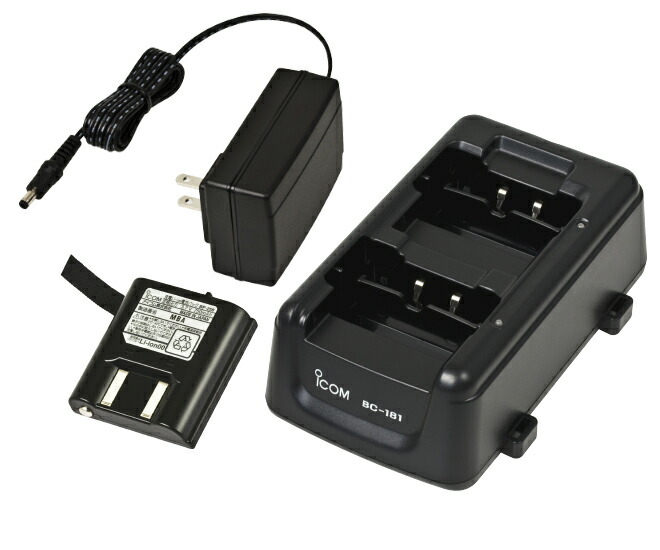 楽天市場】アイコム IC-4120/IC-4110用 充電器・バッテリー 2人分