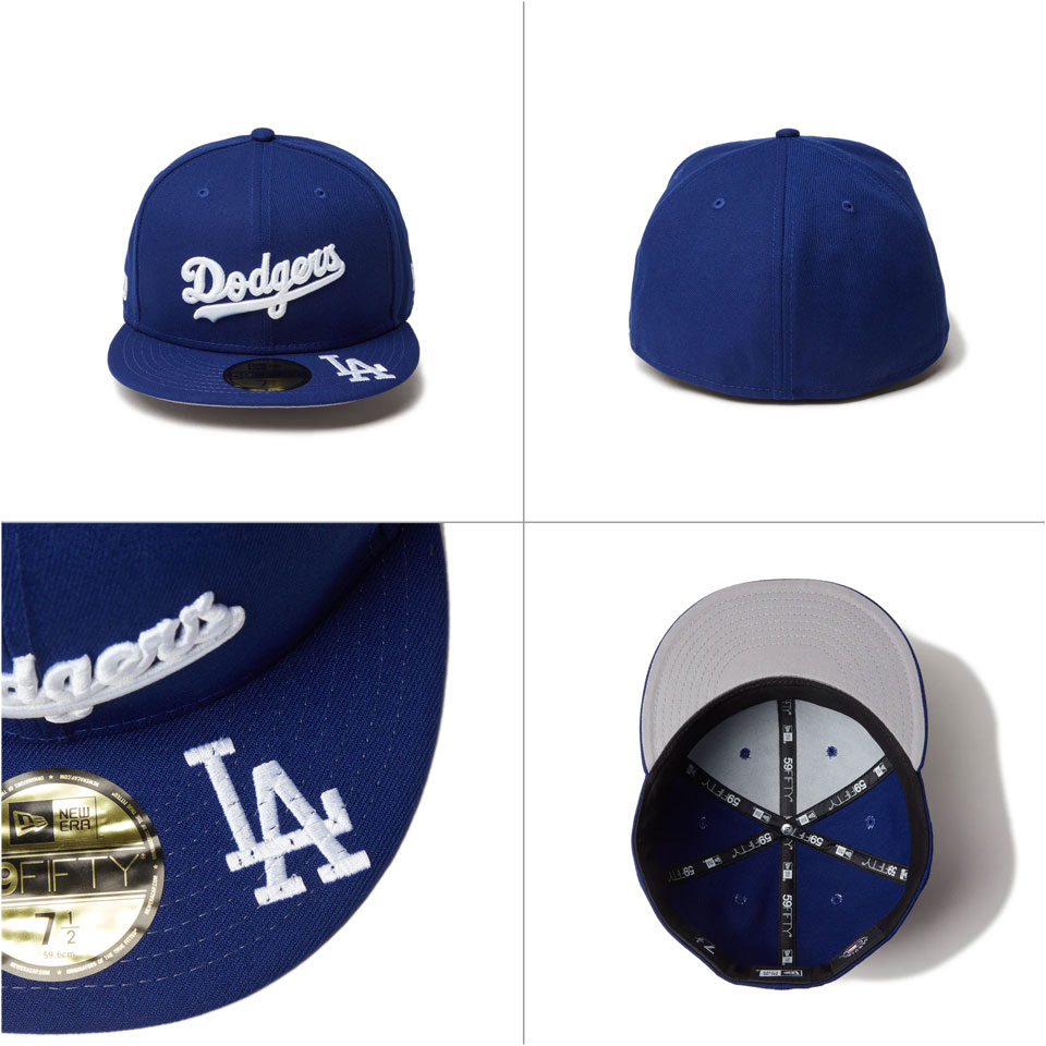NEW ERA / 59FIFTY MLB Visor Logo LA DODGERS
