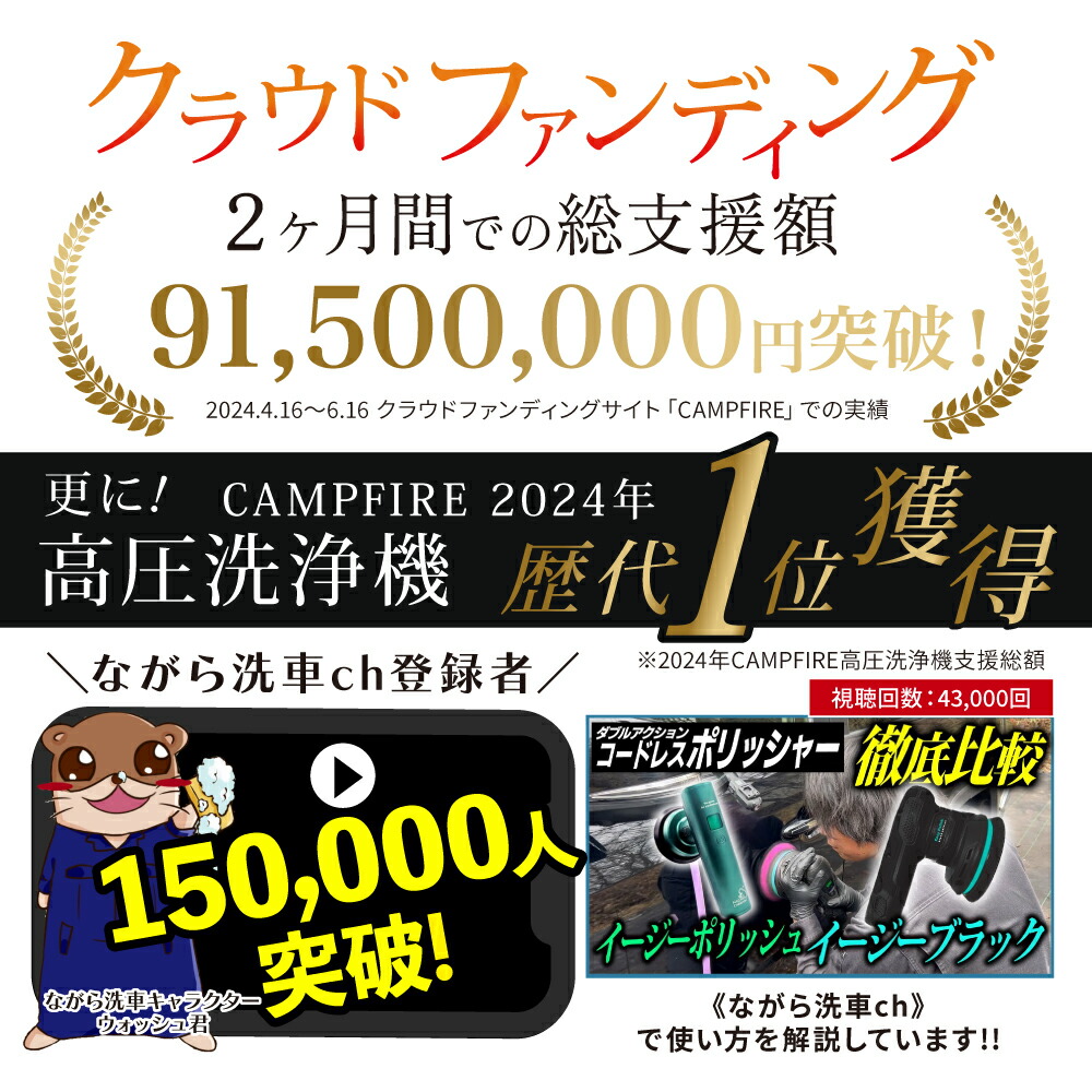 楽天市場】【ながら洗車】Easy Polish ブラックシリーズ『 磨き職人の