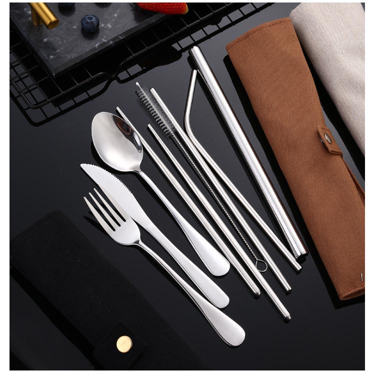 楽天市場】 カトラリーセット 収納ポーチ付き アウトドア キッチン