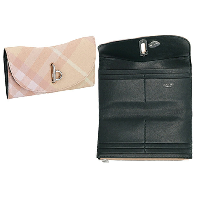 バーバリー 長財布 レディース ブランド BURBERRY チェック 8081787
