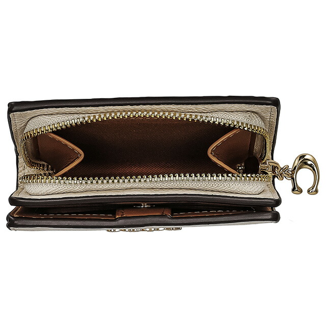 コーチ 二つ折り財布 レディース ブランド COACH レザー C2862 IMCHK 1