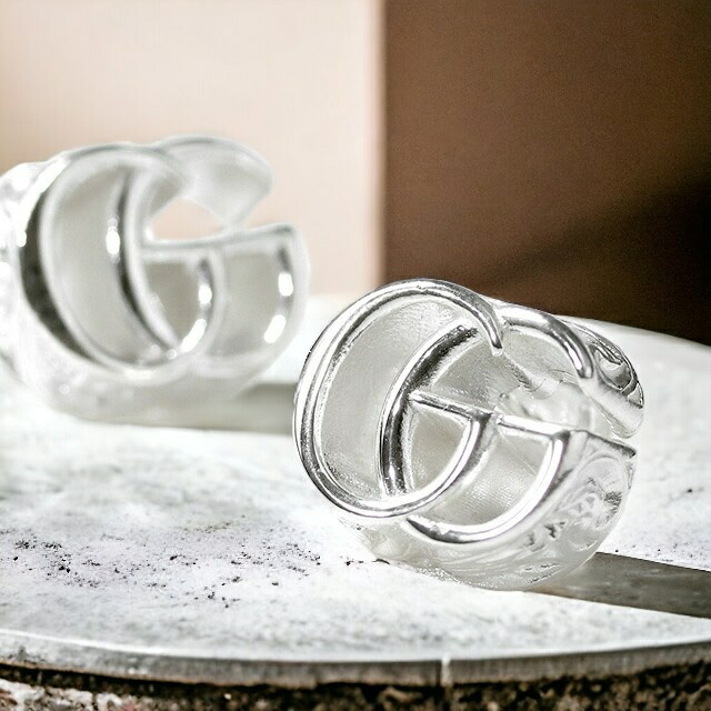 グッチ ブランド ピアス メンズ レディース GUCCI ダブルG sterling