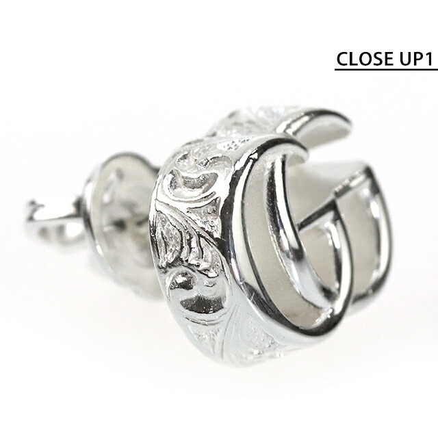 グッチ ブランド ピアス メンズ レディース GUCCI ダブルG sterling