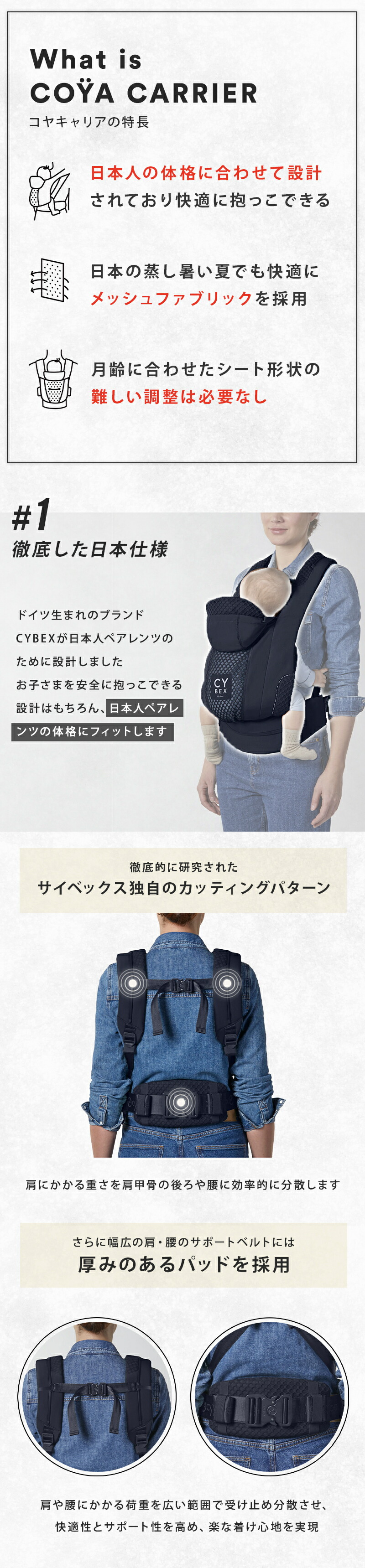 楽天市場】サイベックス コヤ キャリア アーバンモビリティブラック UM