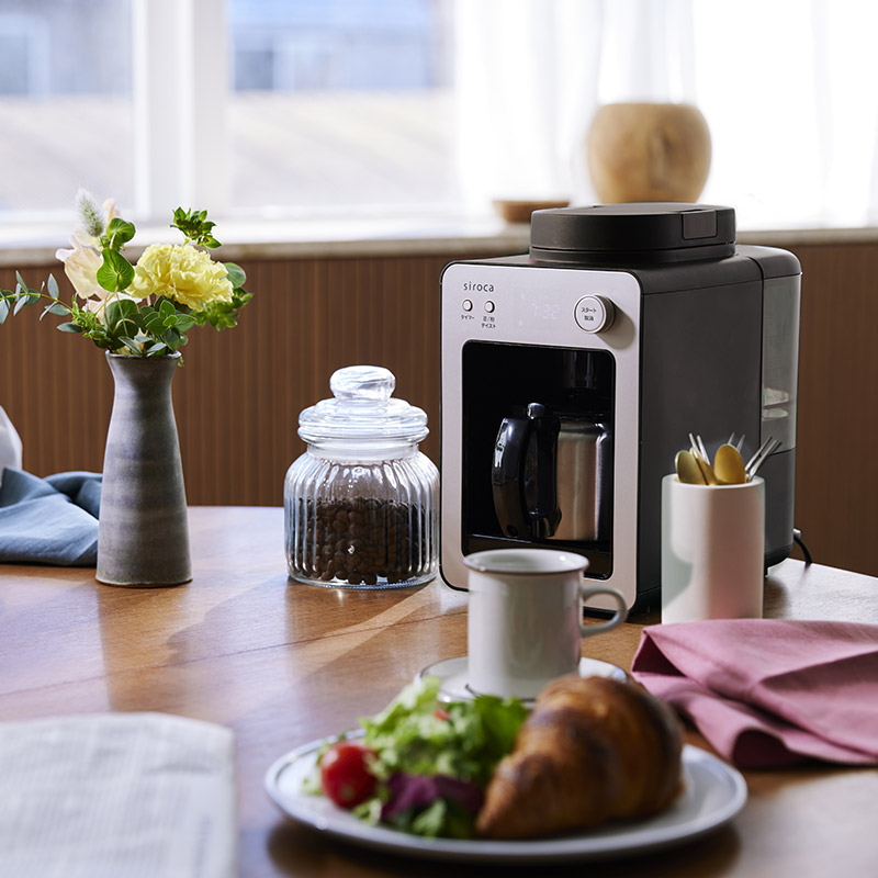 楽天市場】【正規販売代理店】 siroca シロカ 全自動コーヒーメーカー