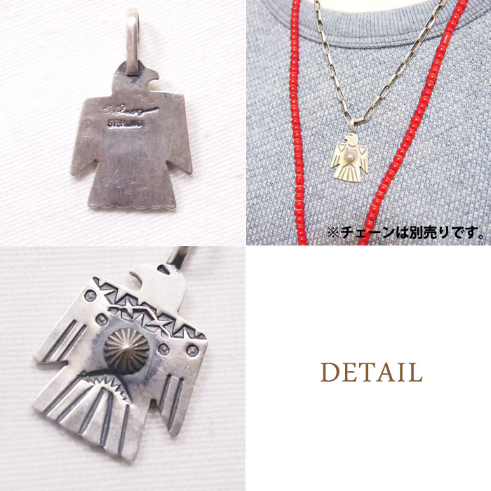 インディアンジュエリー ナバホ ボー・リーブス サンダーバード