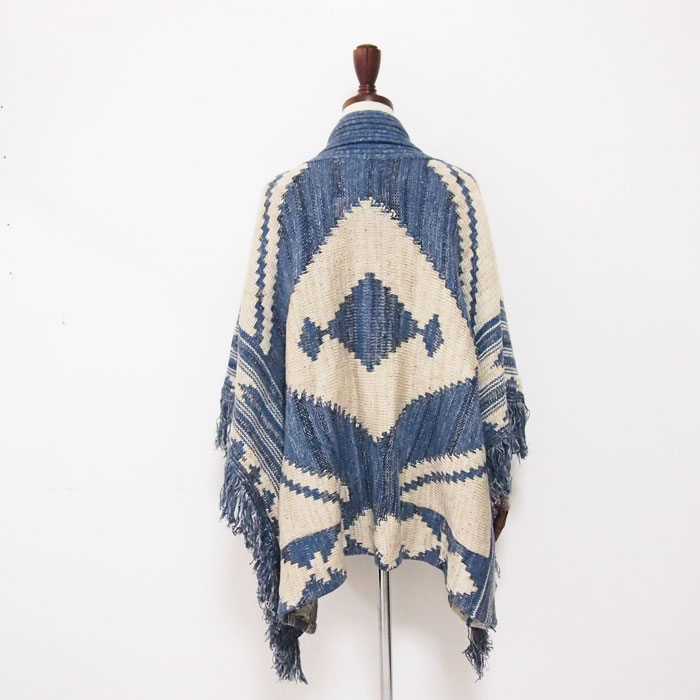 ラルフローレン ローレン レディース ウール混合 ネイティブ柄