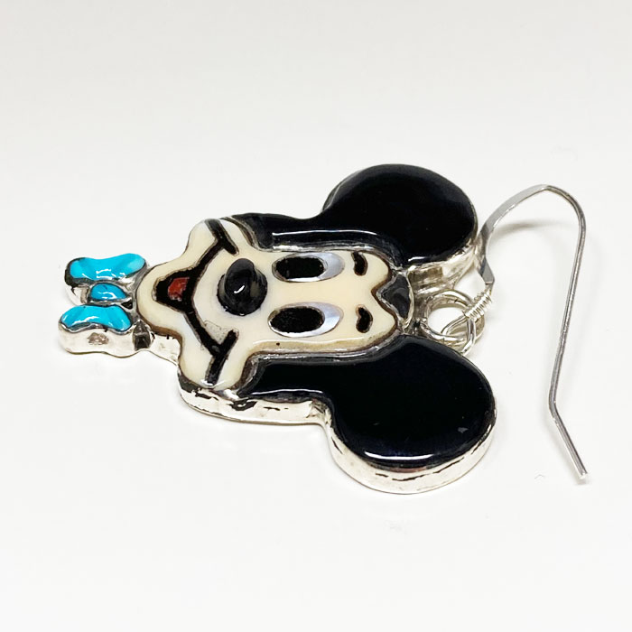 インディアンジュエリー ズニ族 ミッキー キャラクター シルバー