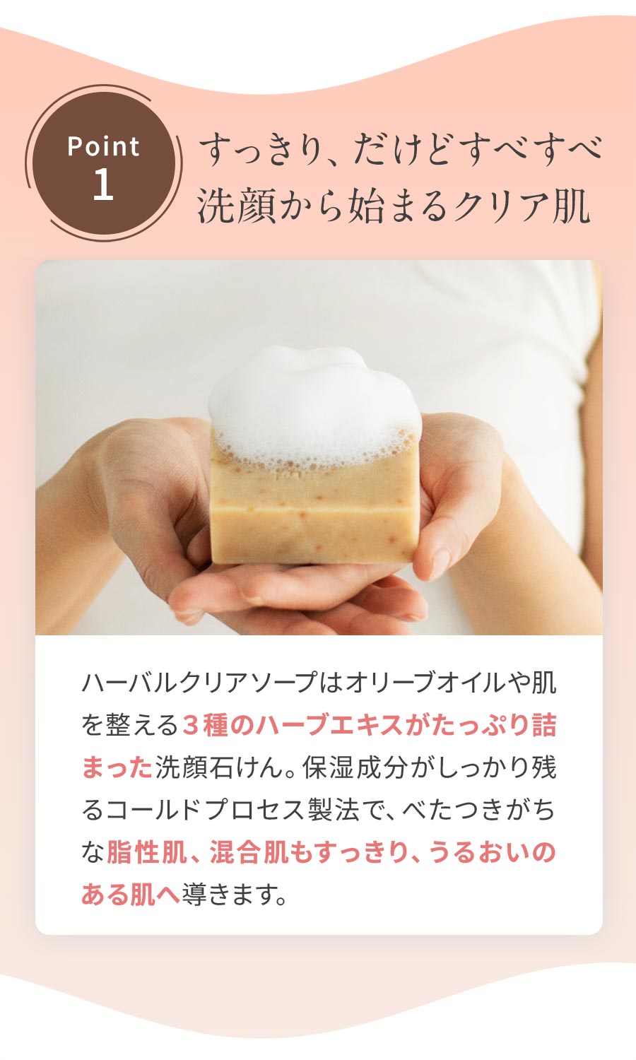 楽天市場】[無添加 洗顔石けん]Natures for ハーバルクリアソープ 95g