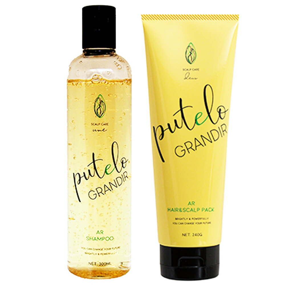 楽天市場】プテロ AR シャンプー ＆ スカルプパック グランディール 詰