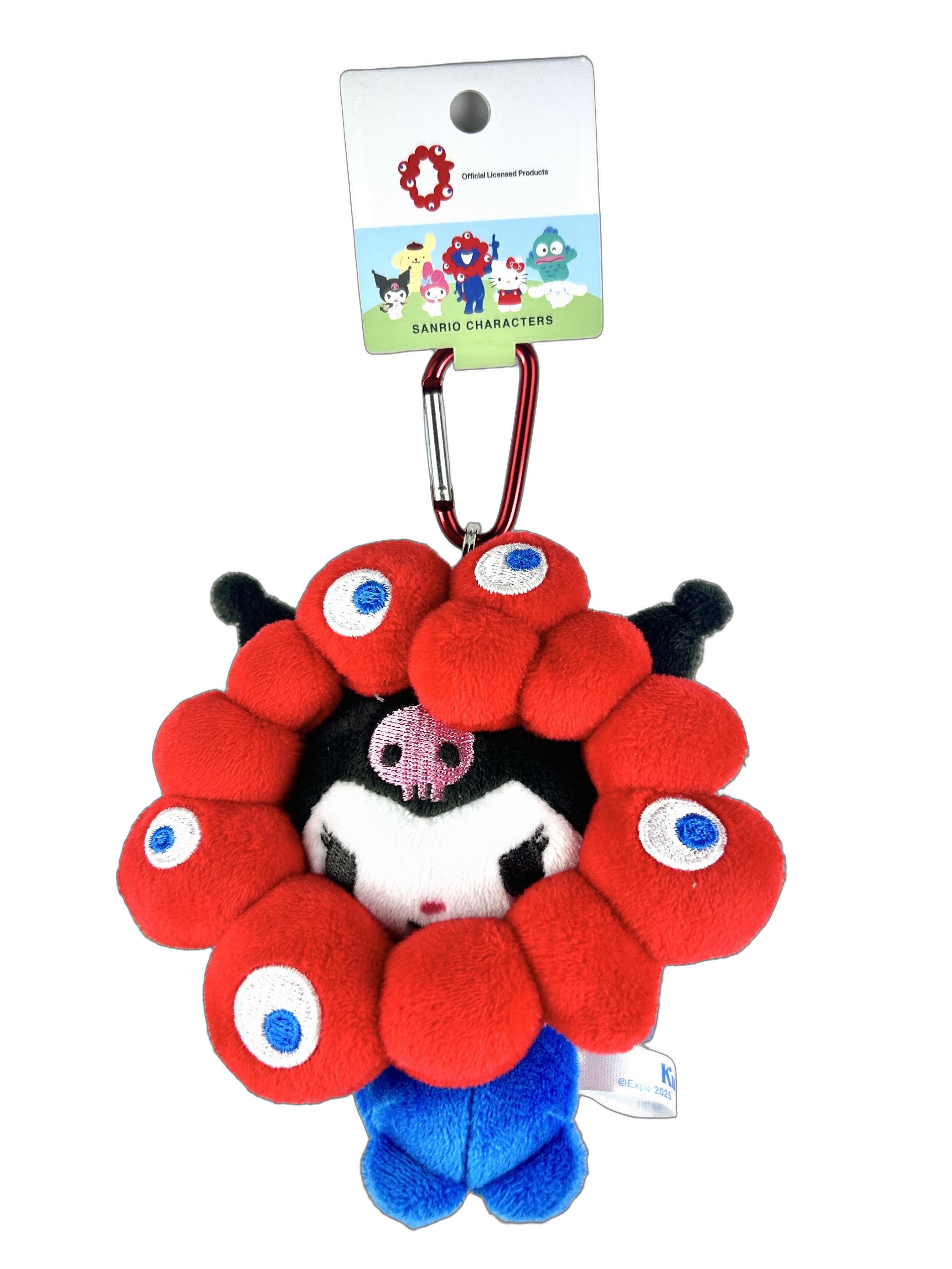 楽天市場】ミャクミャク なりきり ぬいぐるみ クロミ カラビナ 大阪