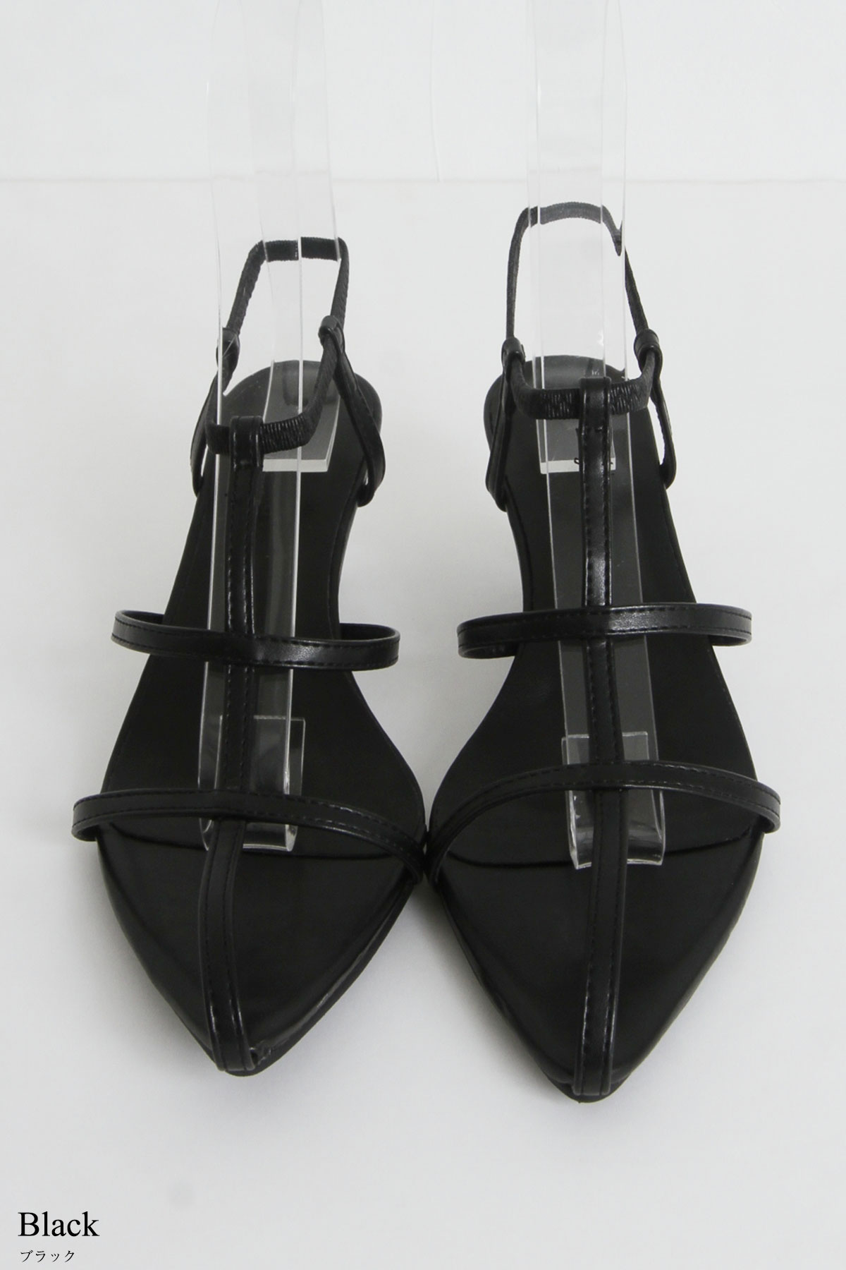 WEB限定】ポインテッドトゥサンダル