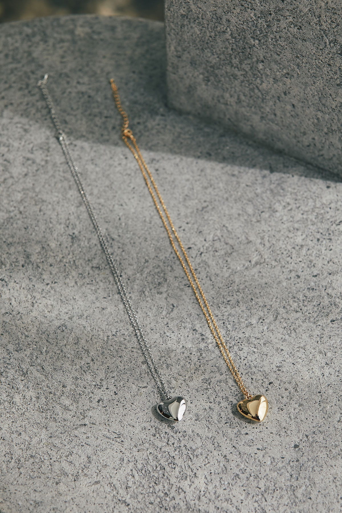 真鍮ハートネックレス※一部店舗のみ入荷