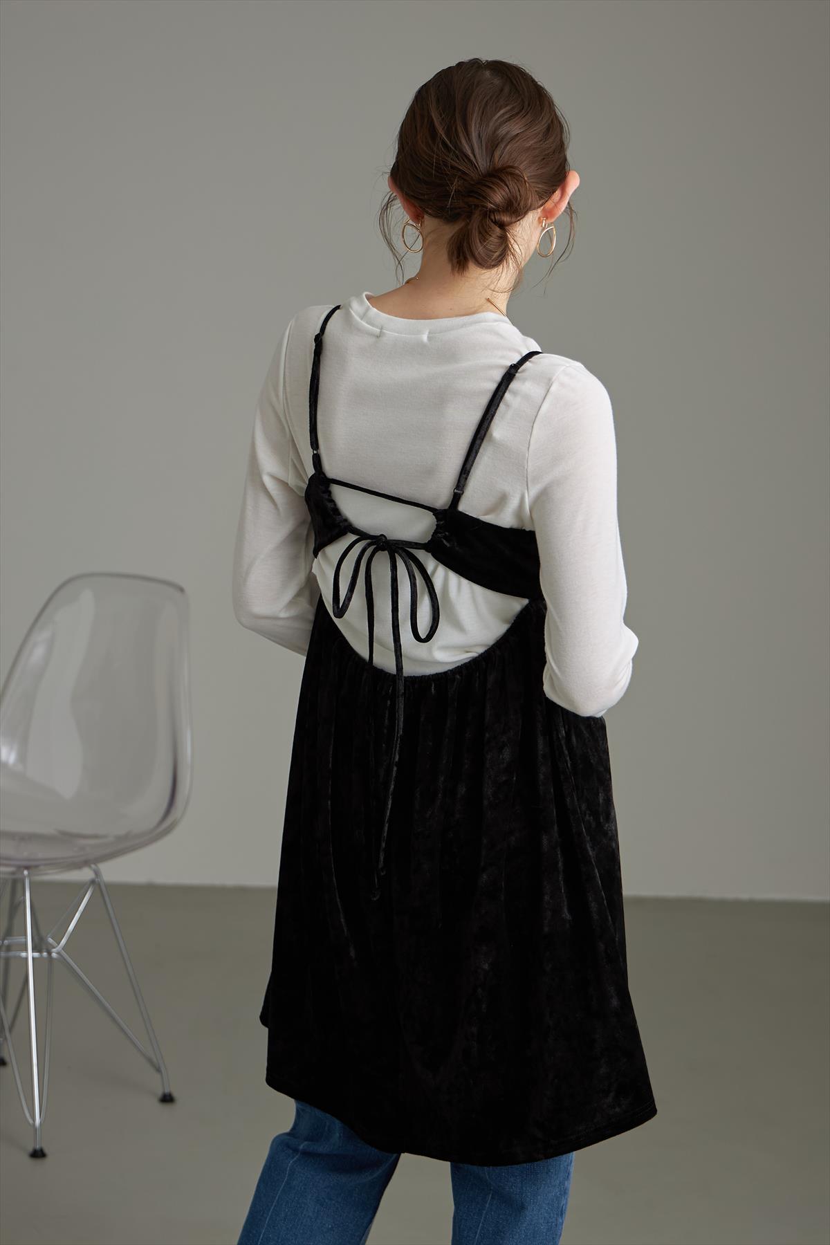 WEB限定】ベロアキャミソール