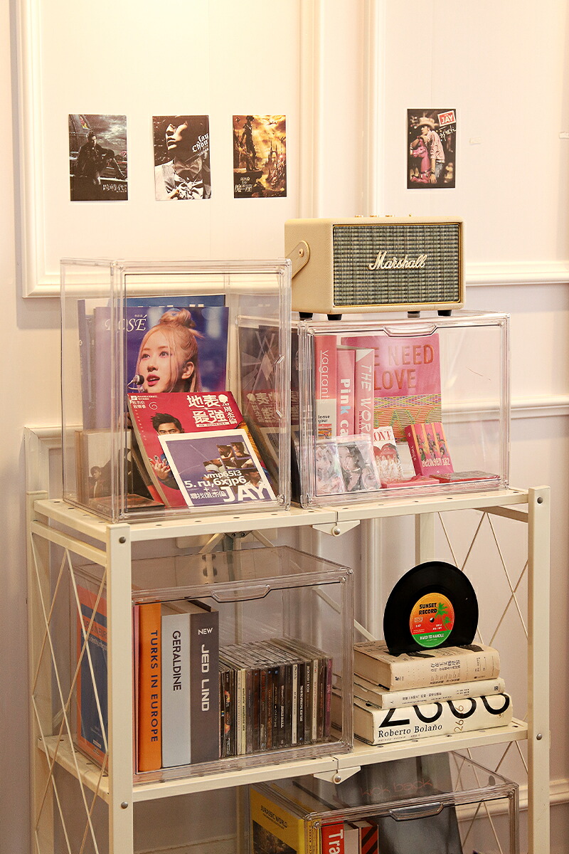 楽天市場】アクリル収納ケース アクリル 透明 CDラック 推し活