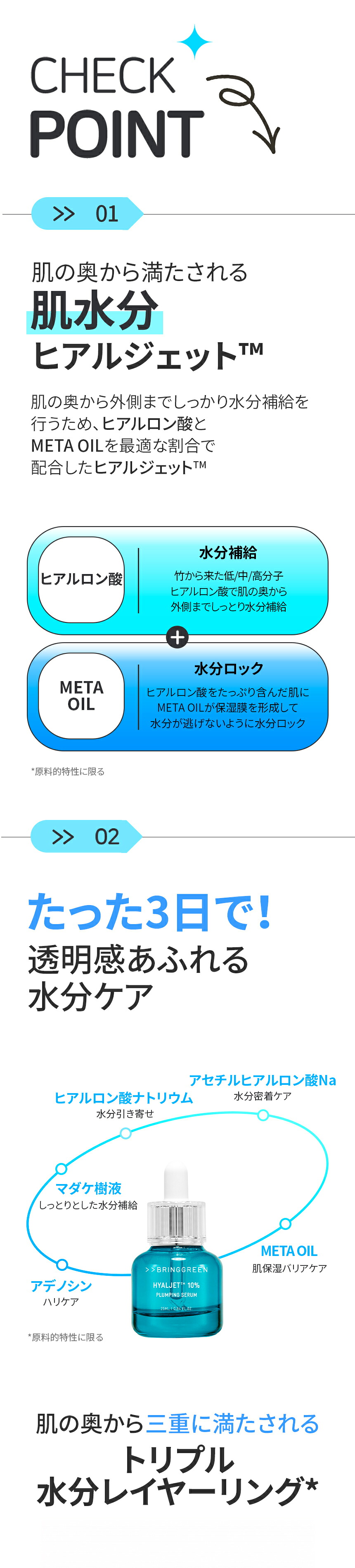 BRING GREEN ブリングリーン】【3日セラム】 3DAY SERUM セラヒラー