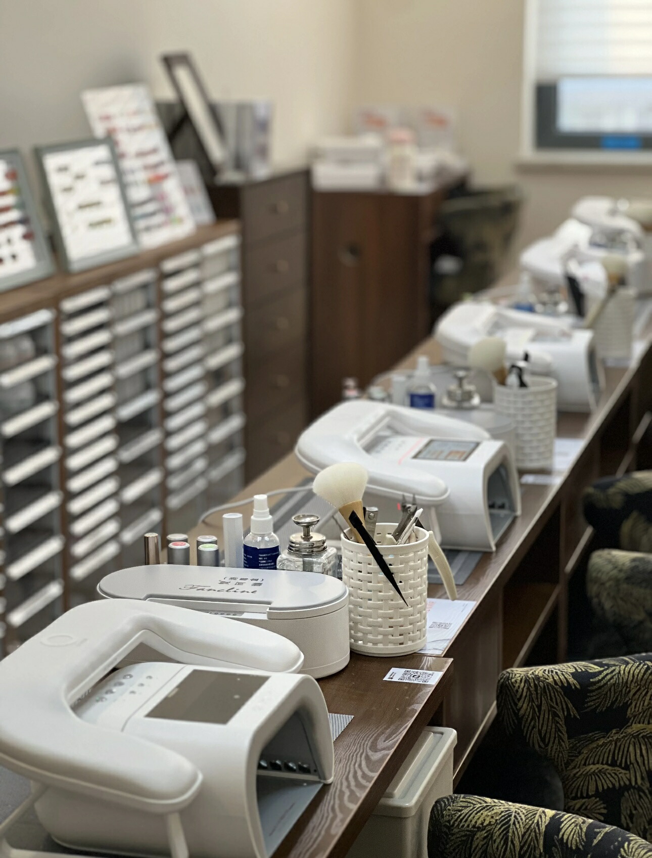 楽天市場】【送料無料】アームレスト AIネイルライト用 LEDライト UV