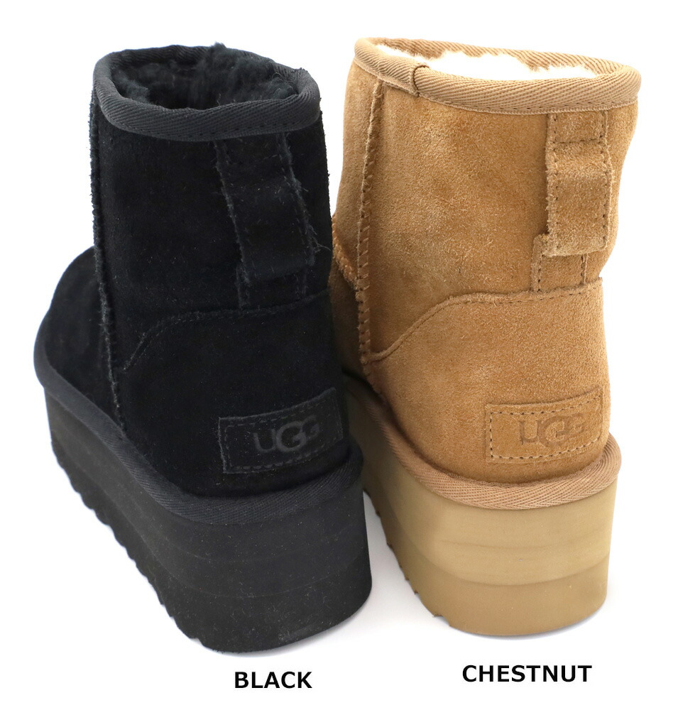 楽天市場】UGG アグ ムートンブーツ クラシックミニ プラットフォーム