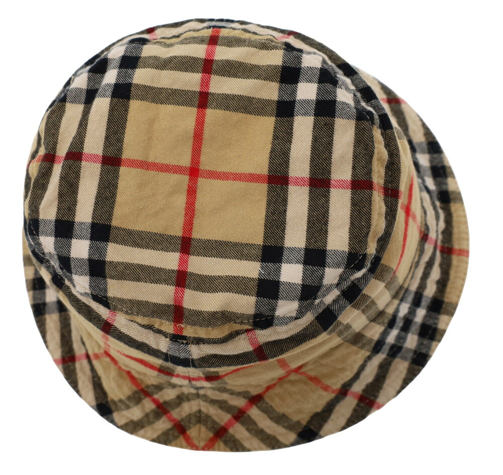 楽天市場】バーバリー BURBERRY バケットハット チェック柄 帽子