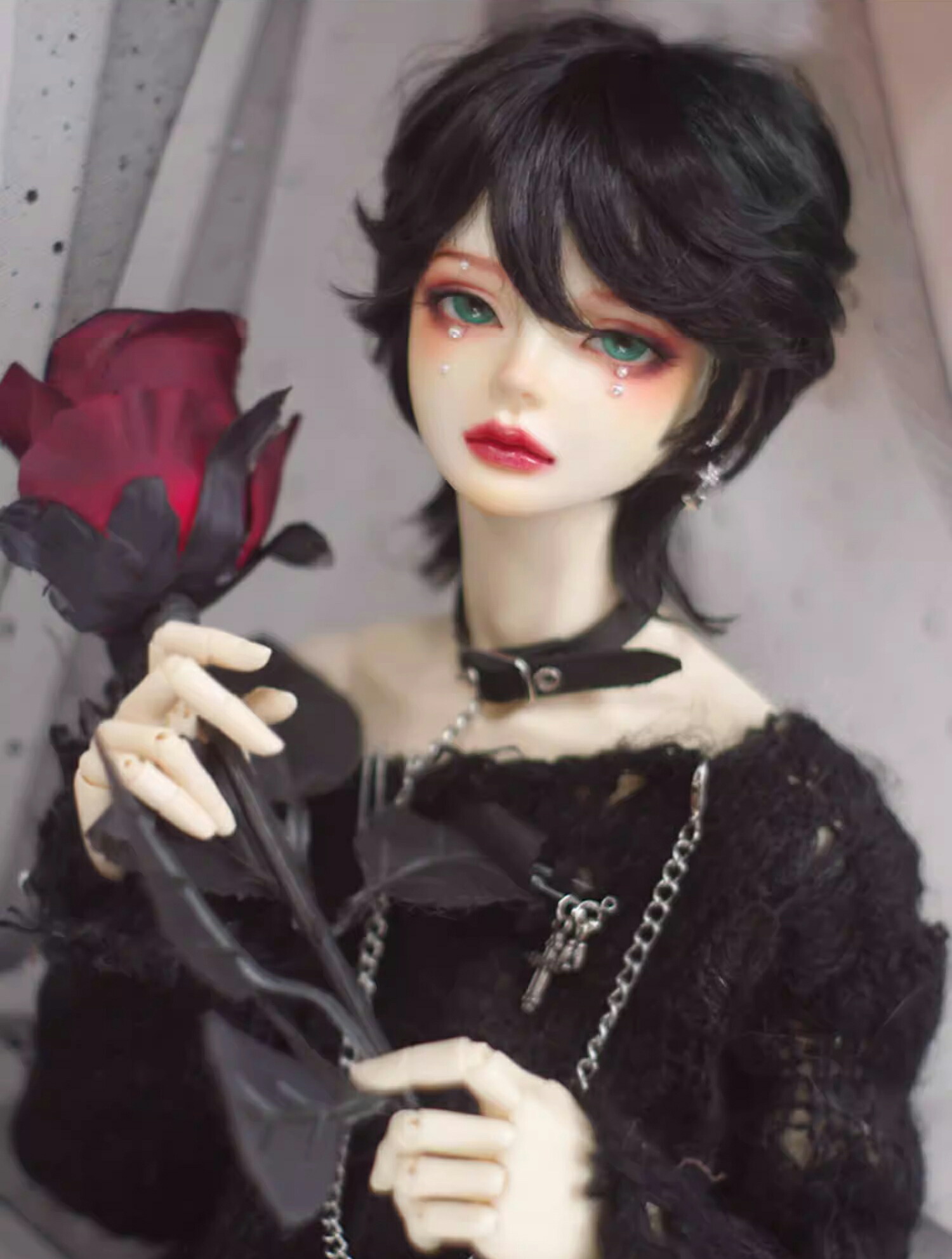 楽天市場】ドールウィッグ 1/8 1/6 1/4 1/3ドール用 人形用 5-6イン 6