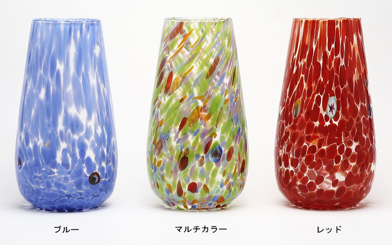 楽天市場】ベネチアングラス花瓶 可愛い ガラス おしゃれ カラフル
