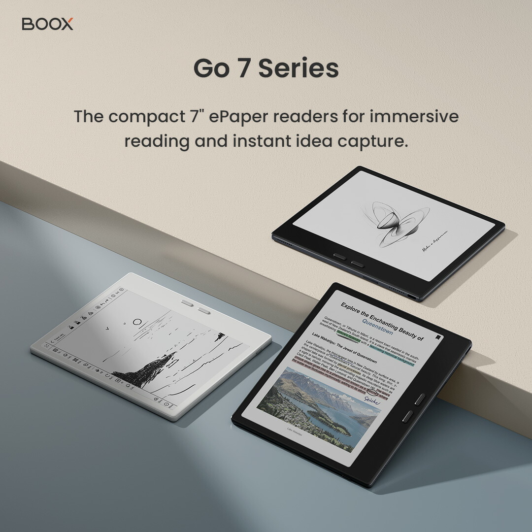 楽天市場】BOOX Go 7 電子書籍リーダー Androidタブレット タブレット