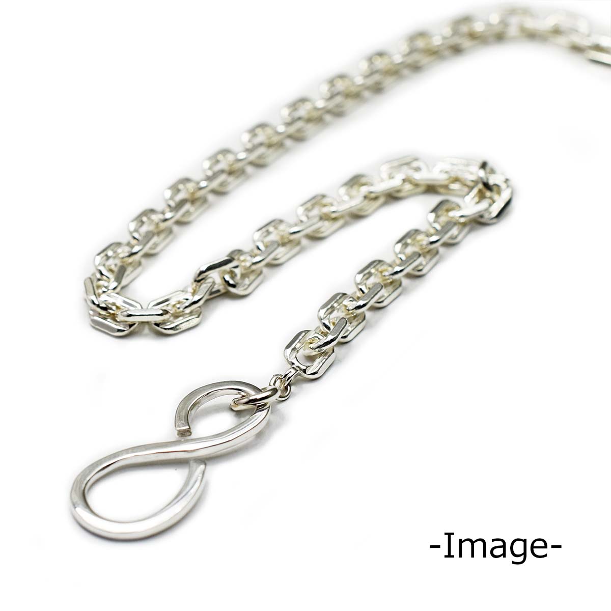 楽天市場】【33×15mm】 シルバー925 カスタムパーツ エイトフック 八の