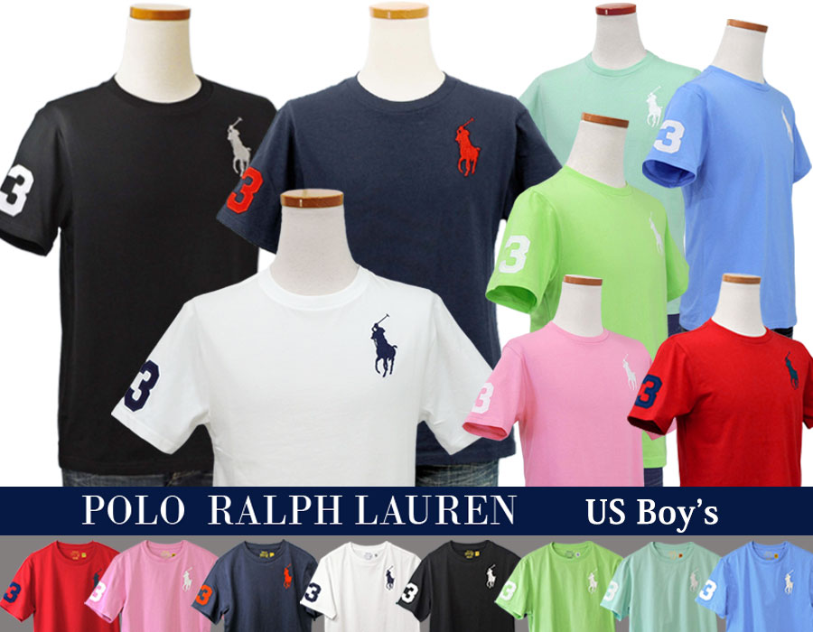 楽天市場】POLO by Ralph Lauren Boy's定番ビッグポニー刺繍 半袖T