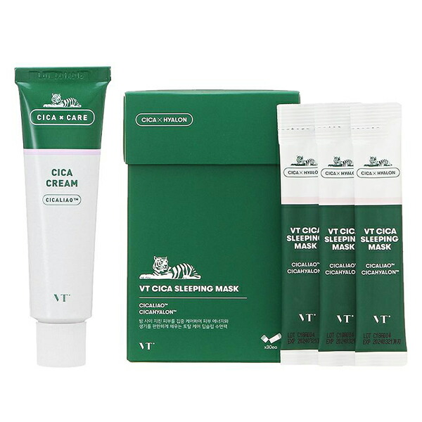 セット】 ブイティ VT COSMETICS シカクリーム CICA CREAM 50mL + シカ