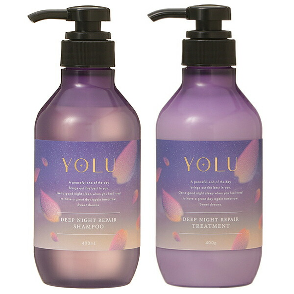 セット】ヨル YOLU サクラ ディープナイトリペア シャンプー 400mL +