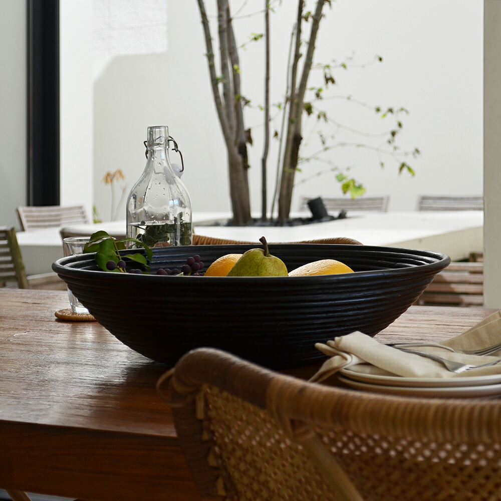 送料無料 ラタンコア・シリーズ《ラウンドトレイ》Sサイズ｜オリジナル